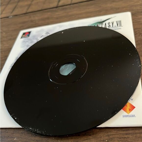 Final Fantasy‎ VII 7 Preview Demo Disc w/ Sleeve Sony Playstation Authentic Ps1 - Picture 2 of 3